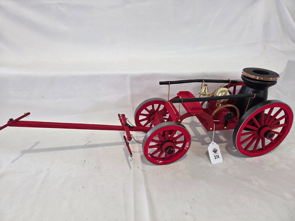 Custom 2-Horse Driven Fire Engine