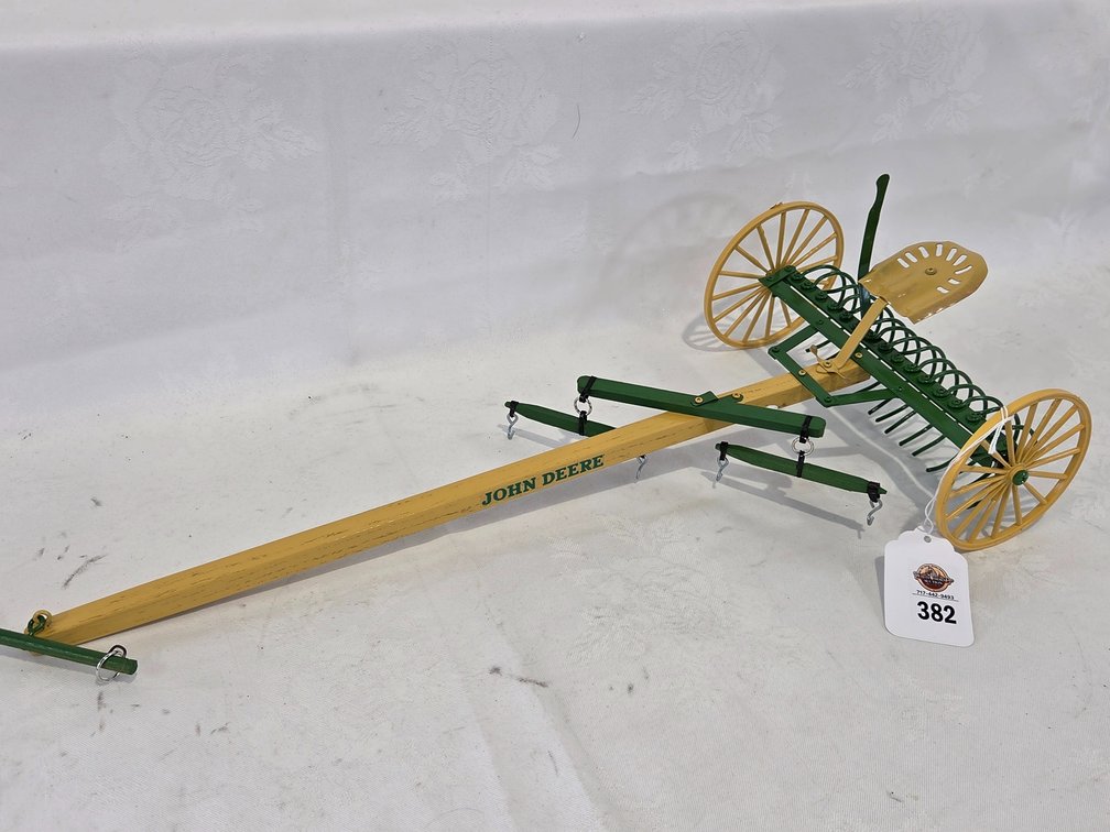 Custom 2-Horse JD Hay Rake Made by Paul Souders