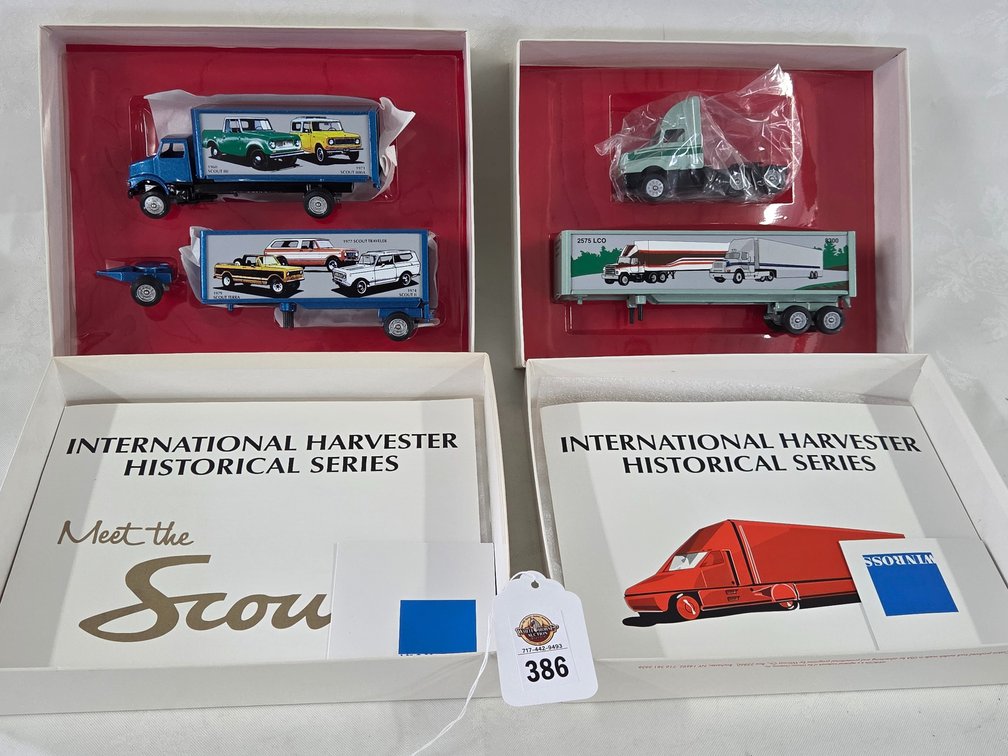 2-Winross Trucks, International Harvester Historical Series