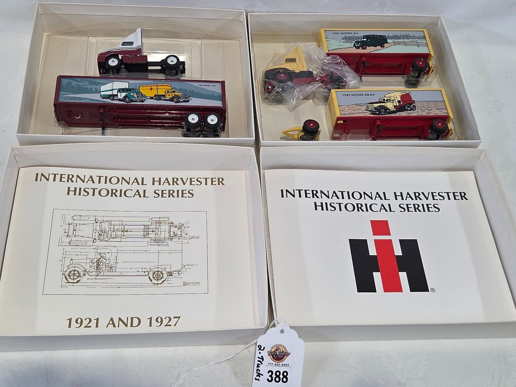 2-Winross Trucks, International Harvester Historical Series