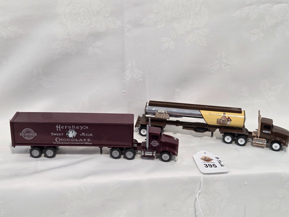 2-Winross Hersheys Chocolate Trucks