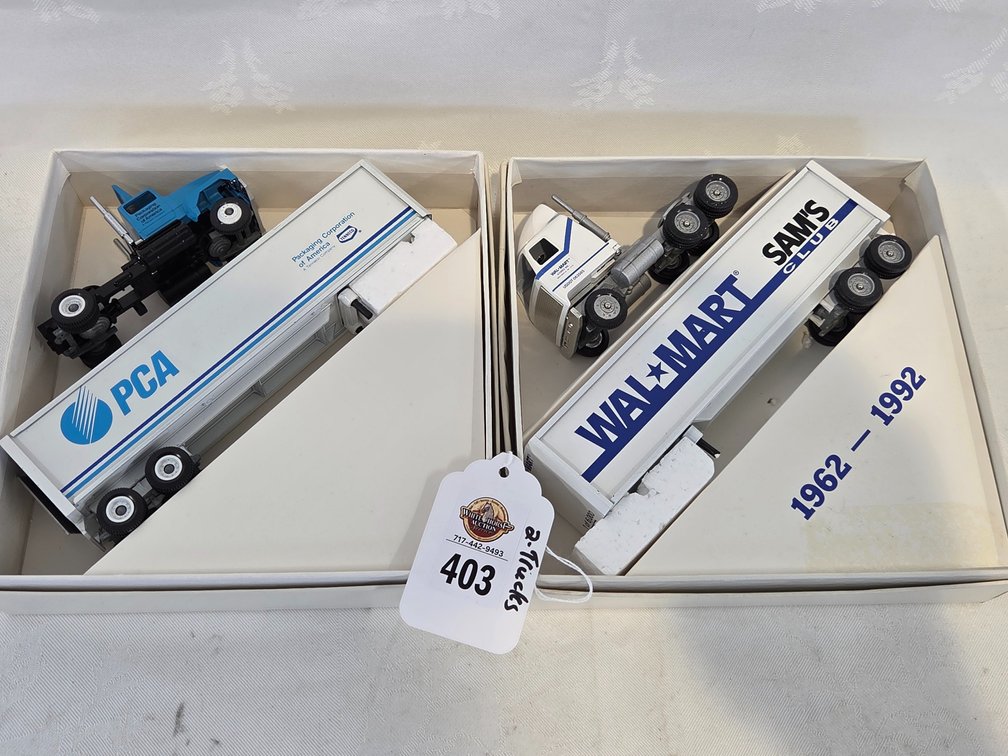 2-Winross Trucks, Walmart-PCA