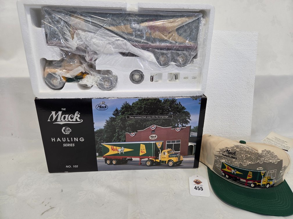 First Gear Mack Truck and Trailer
