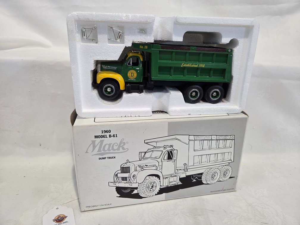 First Gear Mack L.G. Defelice Dump Truck
