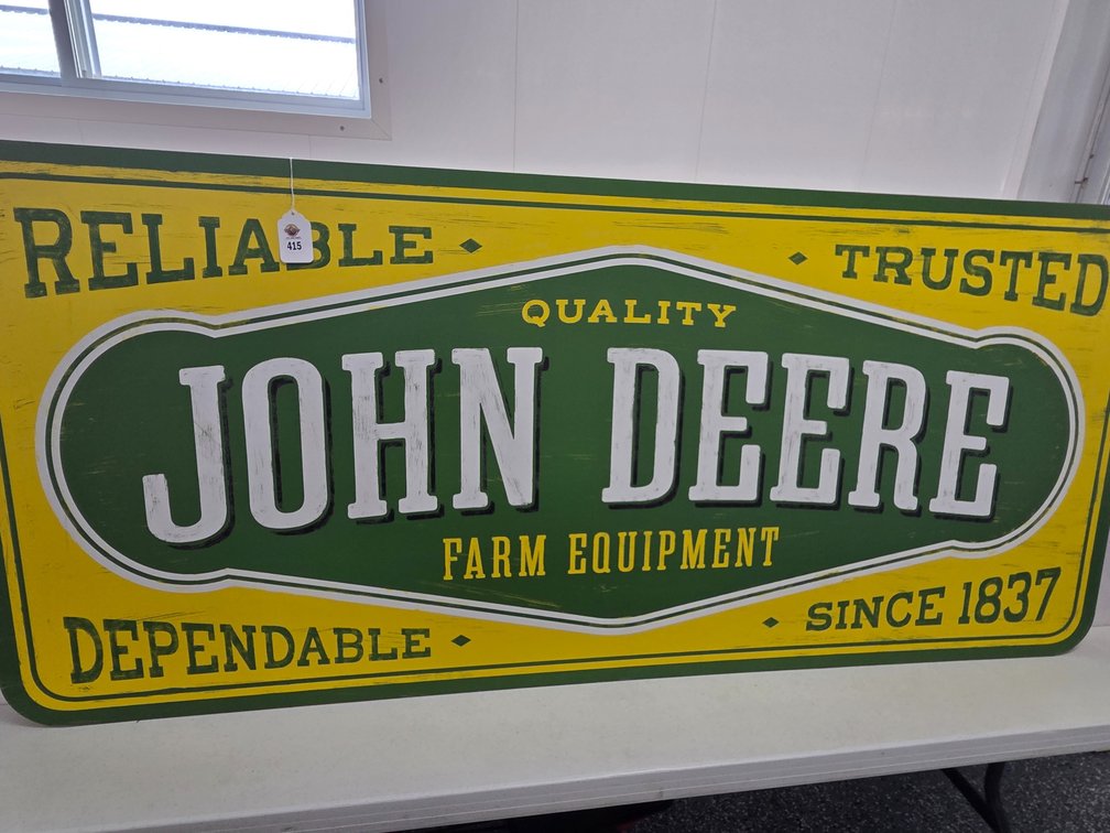 Wooden JD Sign (6x32)