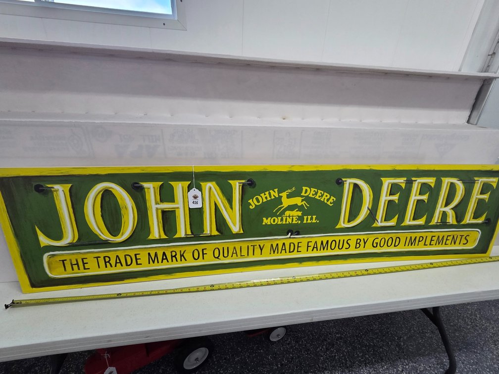 Wooden JD Sign (6x16)
