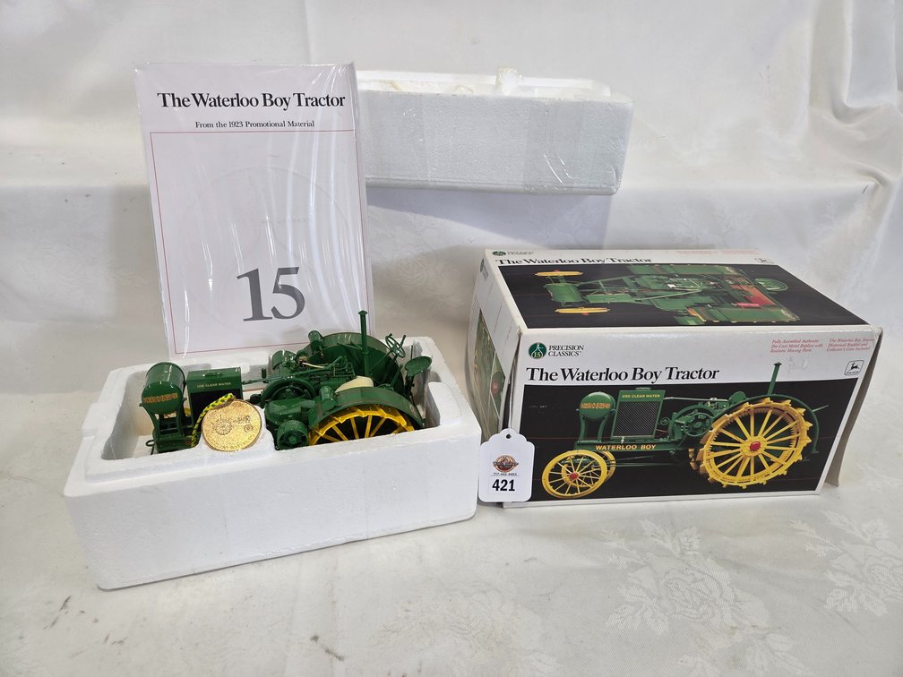 JD Waterloo Boy Tractor on Steel Precision #15