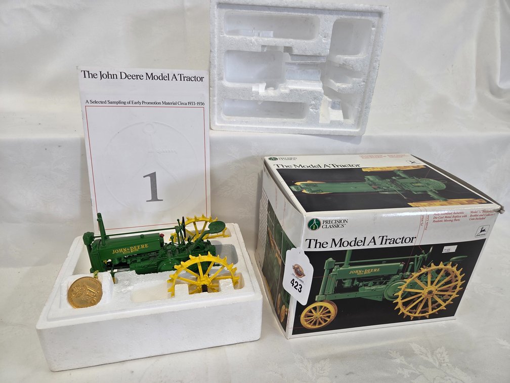 JD A Tractor on steel Precision #1