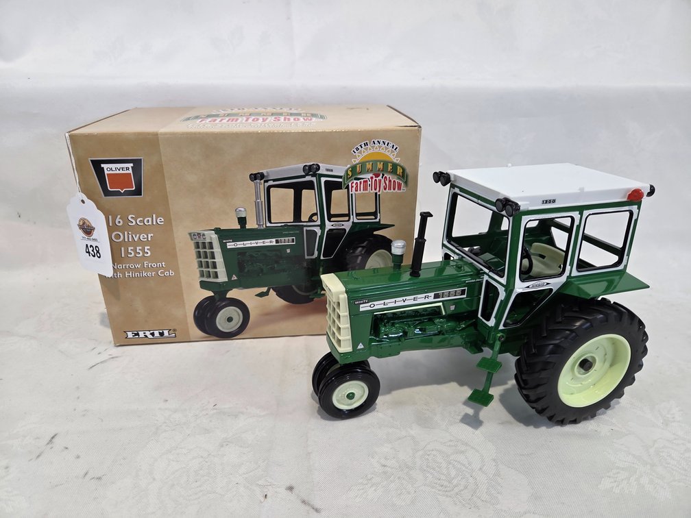 Oliver 1555 Tractor 18th Annual Summer Farm Toy Show