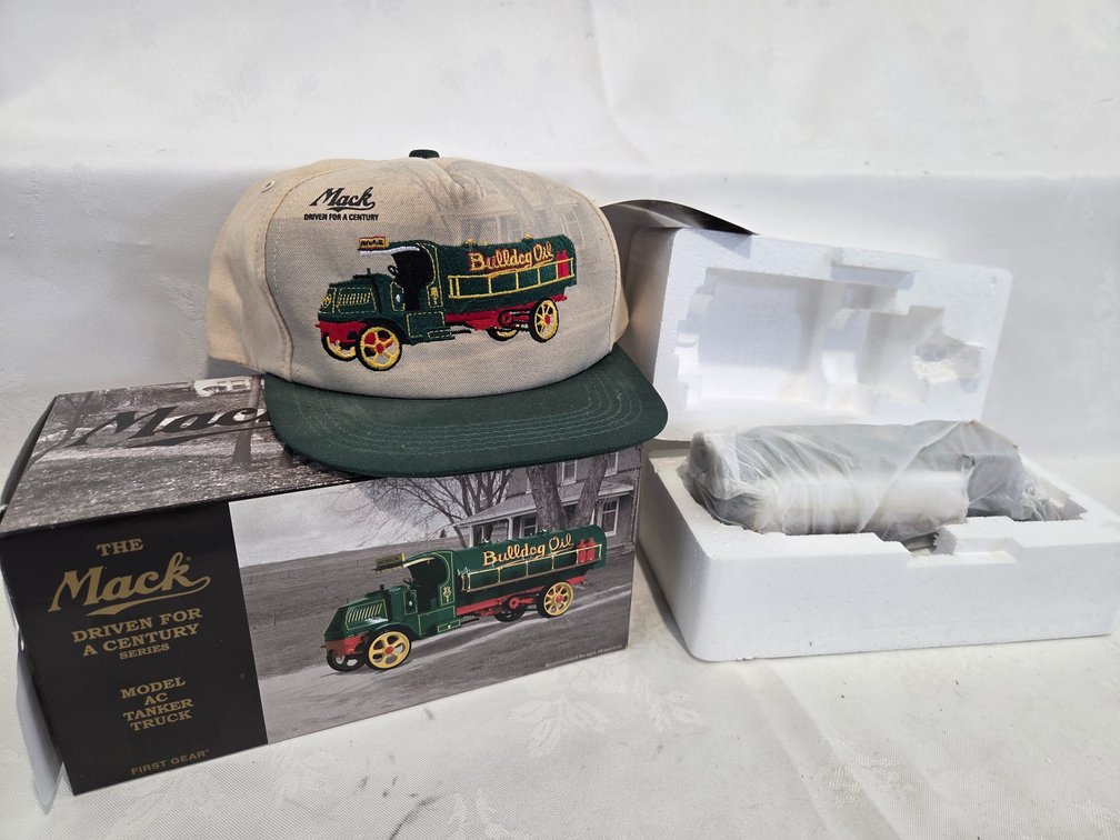 First Gear Mack Bulldog Oil Tanker Truck