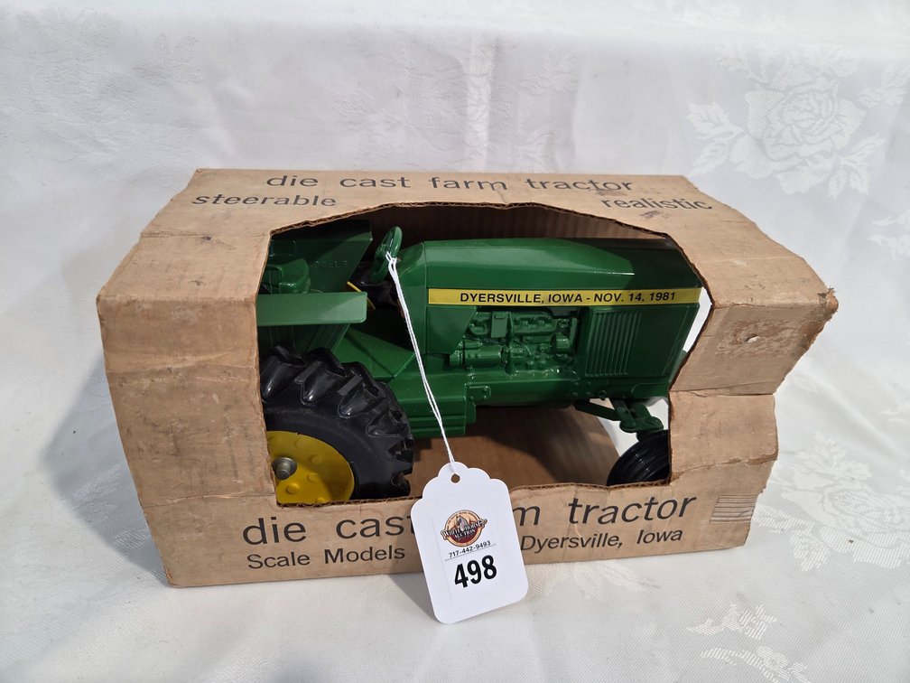 JD Tractor Scale Models Plastic wheels