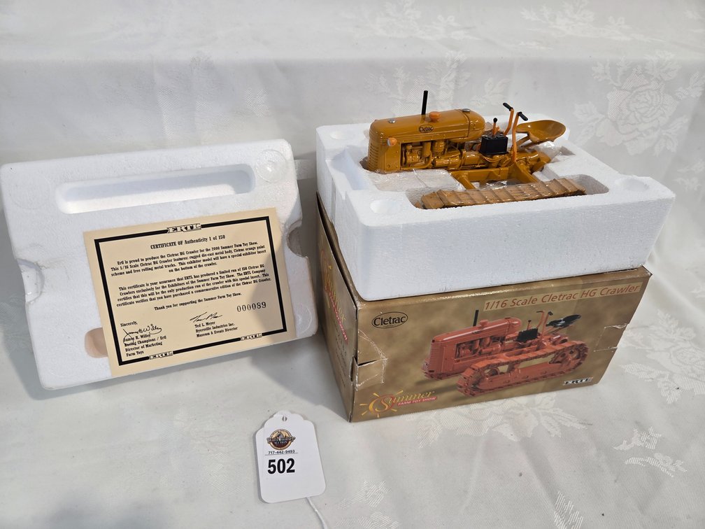 Cletrac HG Crawler 2000 Summer Farm Toy Show