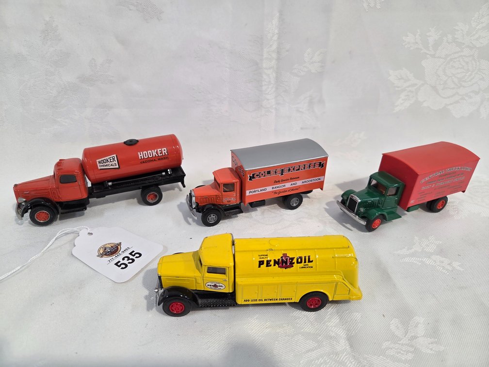 4-Assortment of Express and Tanker Trucks