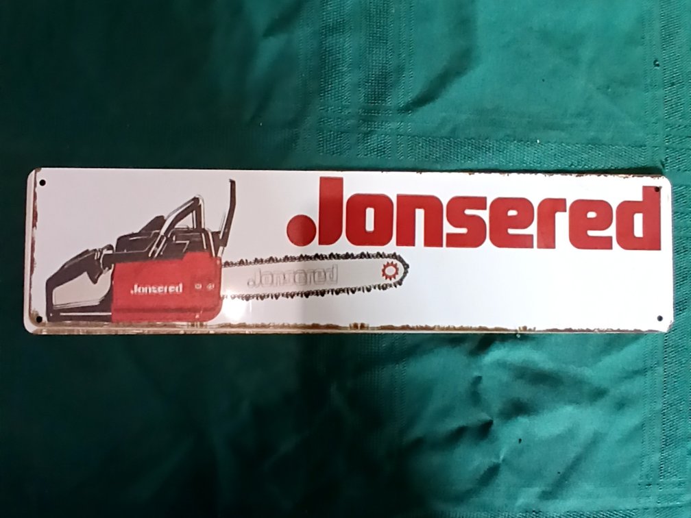 Jonsered Metal Sign
