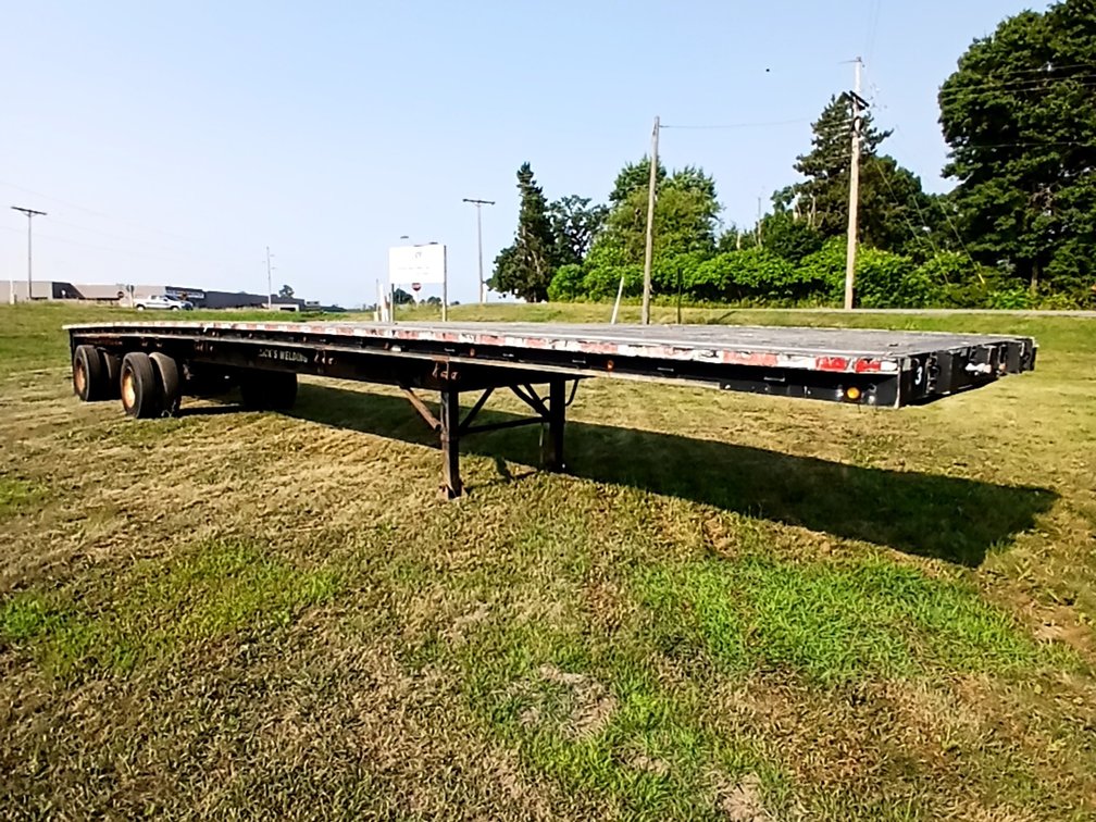 1996 Wilson Flatbed Semi Trailer