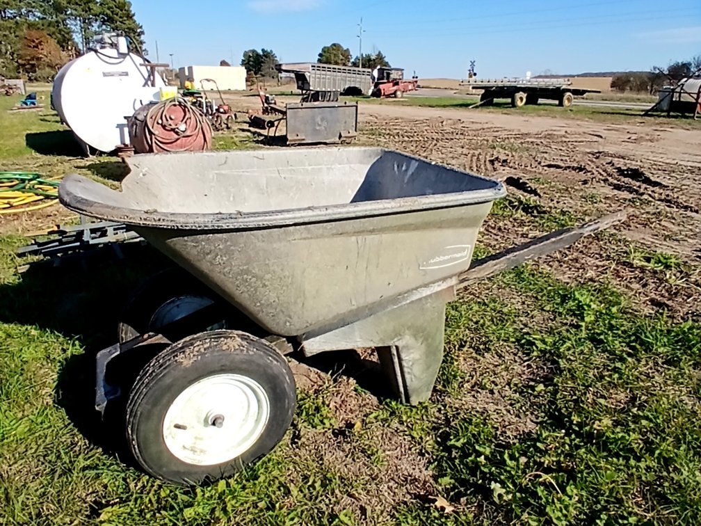 Dual Wheel Wheelbarrow