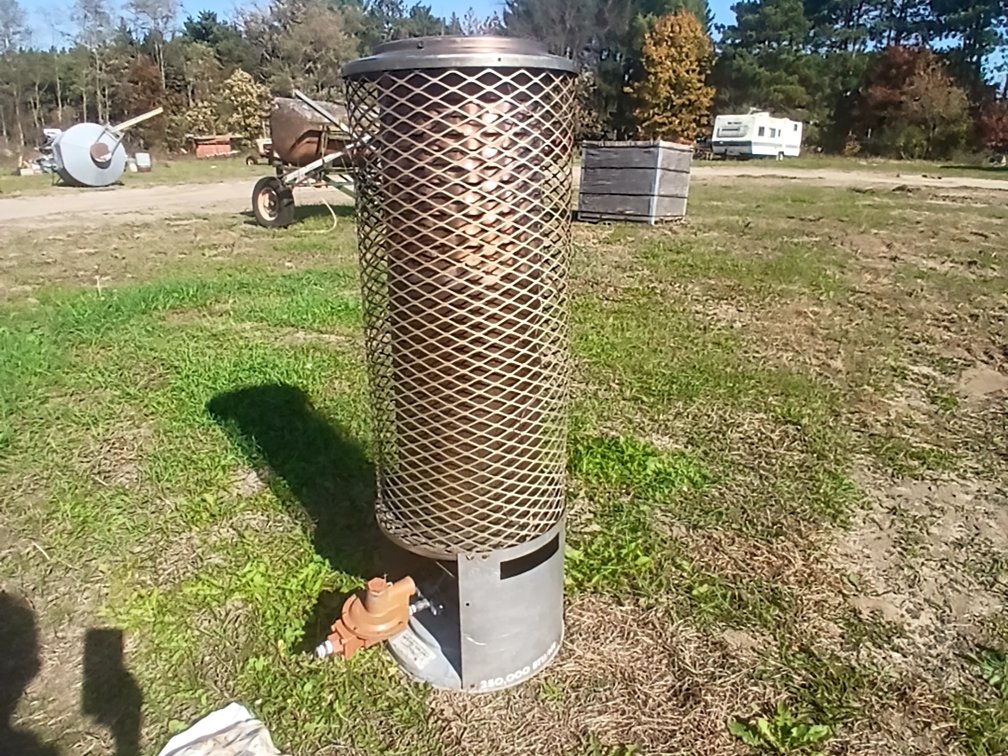 250,000 BTU Natural Gas Heater