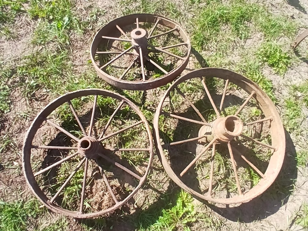 3 Steel Wheels