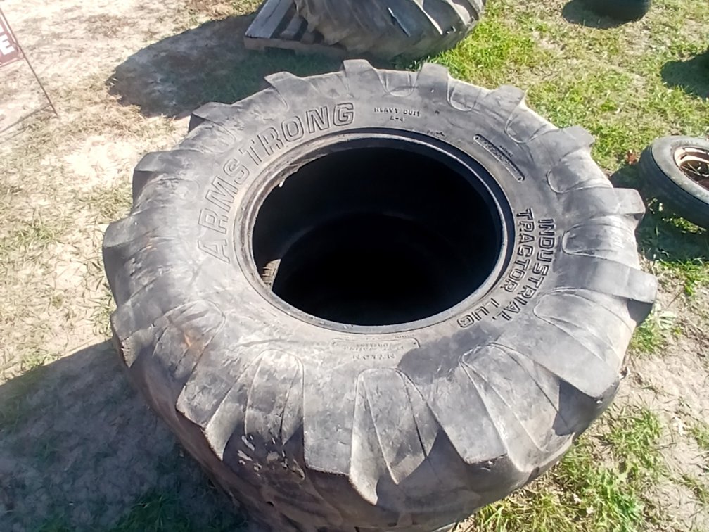 2 Armstrong 21L - 24 12 Ply Tubeless Tires