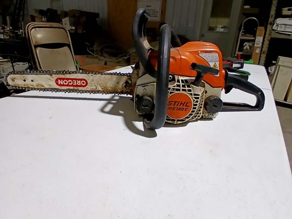 Stihl MS 180 C Chainsaw, Runs per Seller