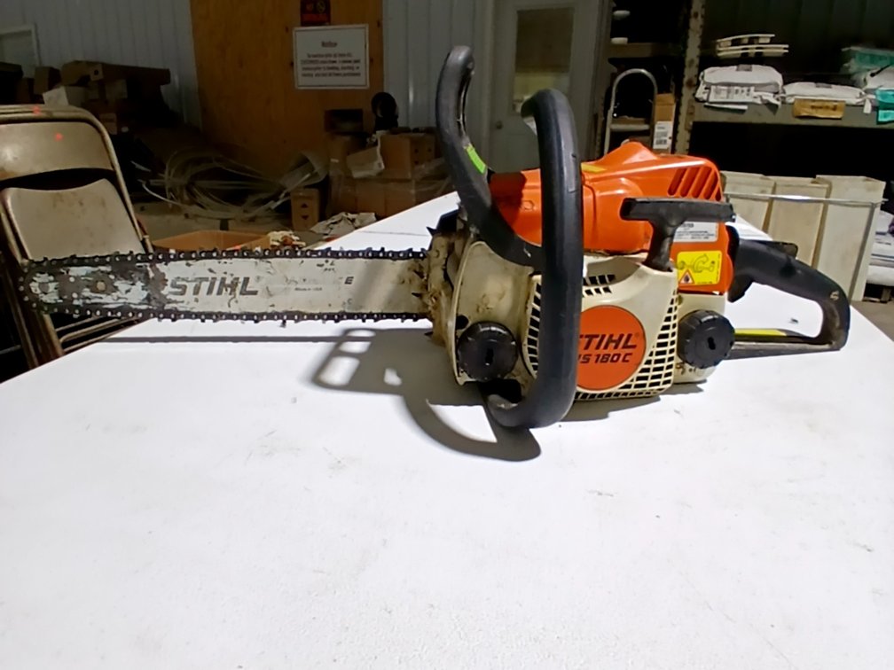 Stihl MS 180 C Chainsaw, Runs per Seller
