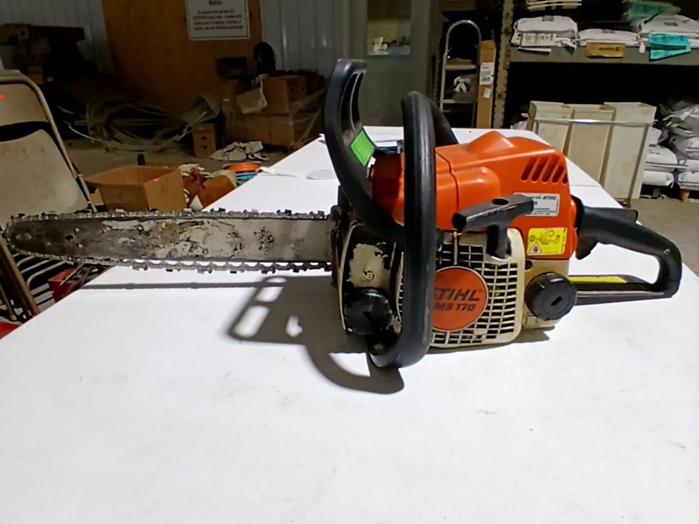 Stihl MS 170 Chainsaw, Runs per Seller