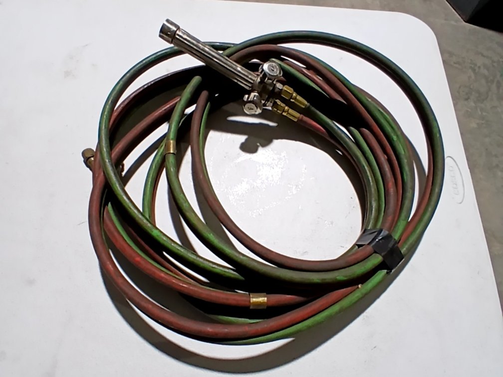 Oxyacetylene Hose with Smith Torch Body, Approx 25'