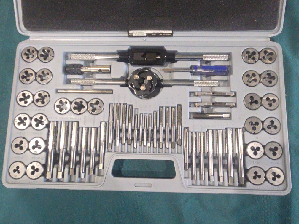 NEW 60 PC Tap and Die Set