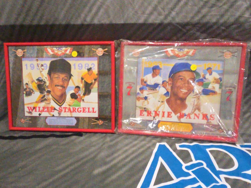 Willie Stargell and Ernie Banks Mirrors