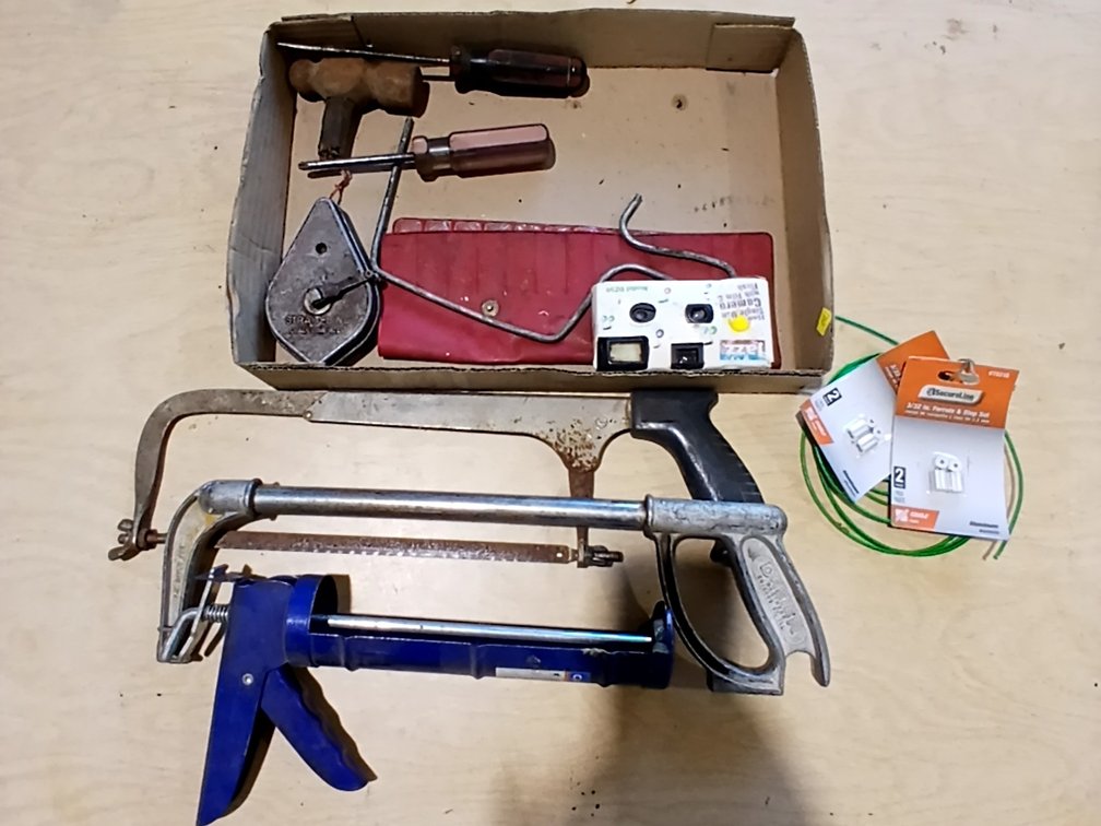 Chalk Line, Cable Stops & Misc Tools