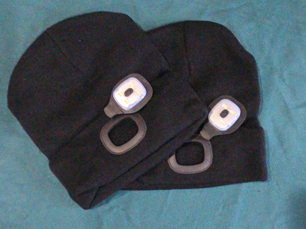 2 LED Stocking Hats