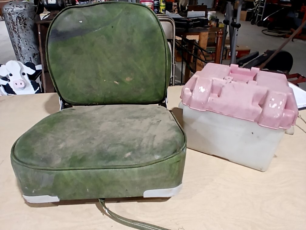 Boat Seat & Battery Box