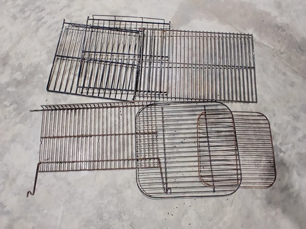 6 Metal Grates for Fire Pit