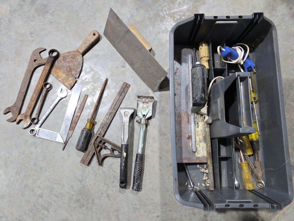 Tool Box with Misc Tools