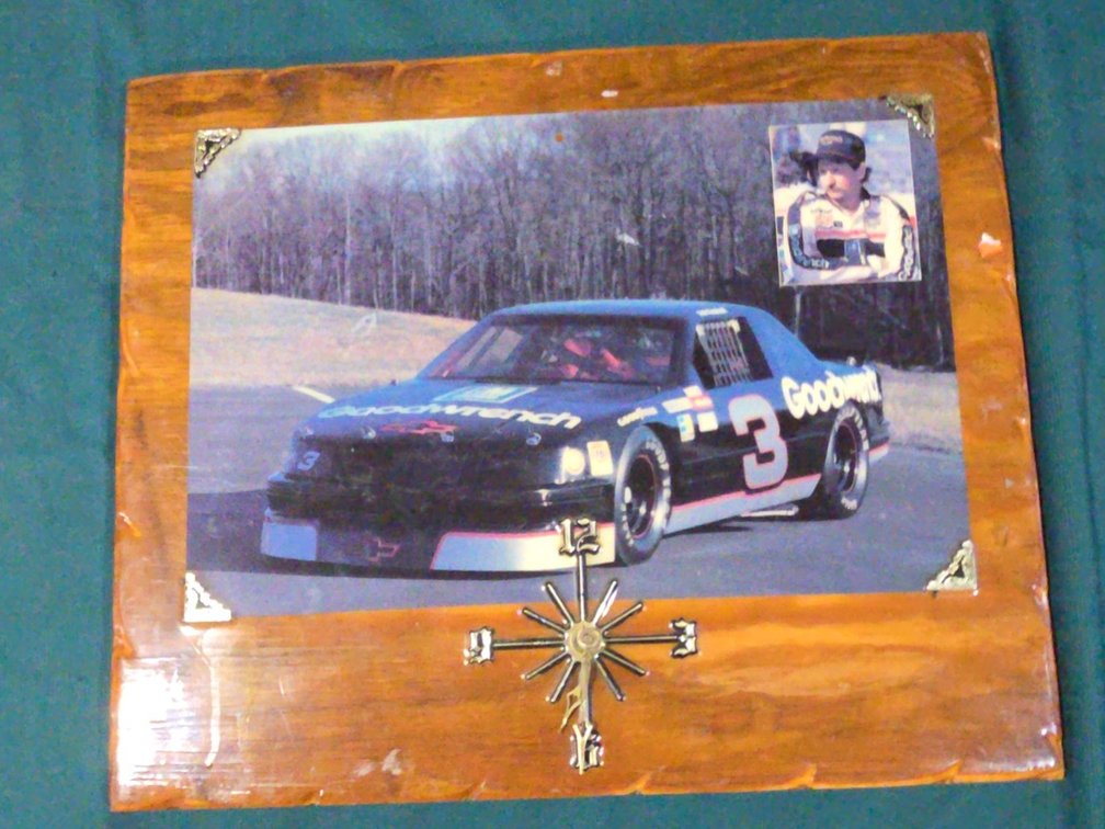 Dale Earnhardt Racing Clock