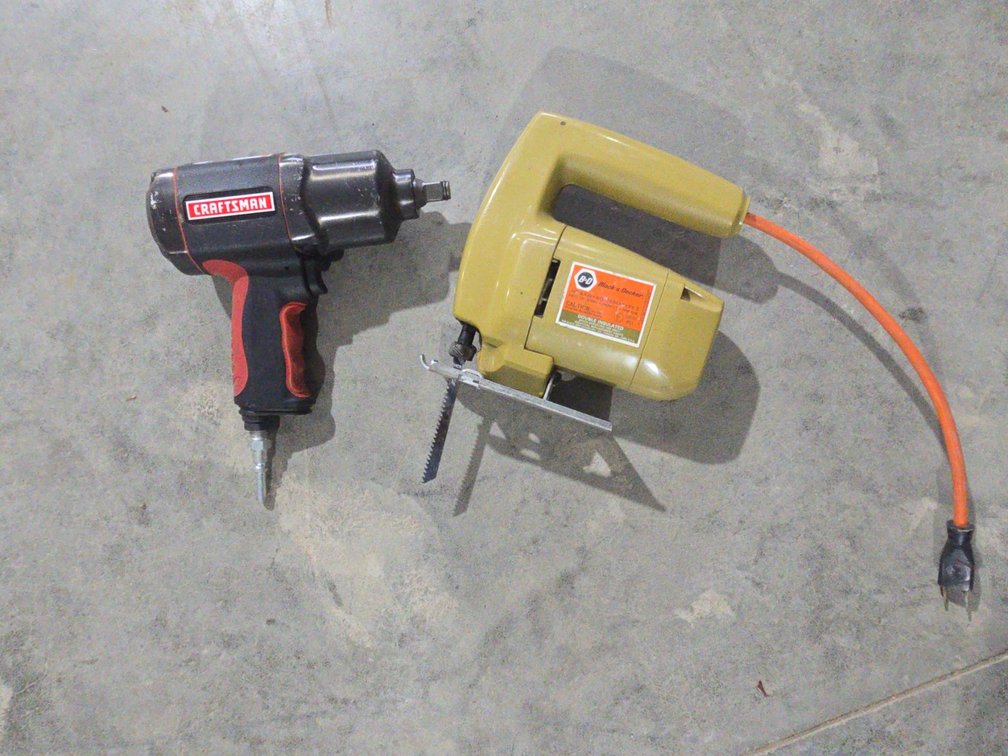 Jig Saw and Craftsman Air Impact