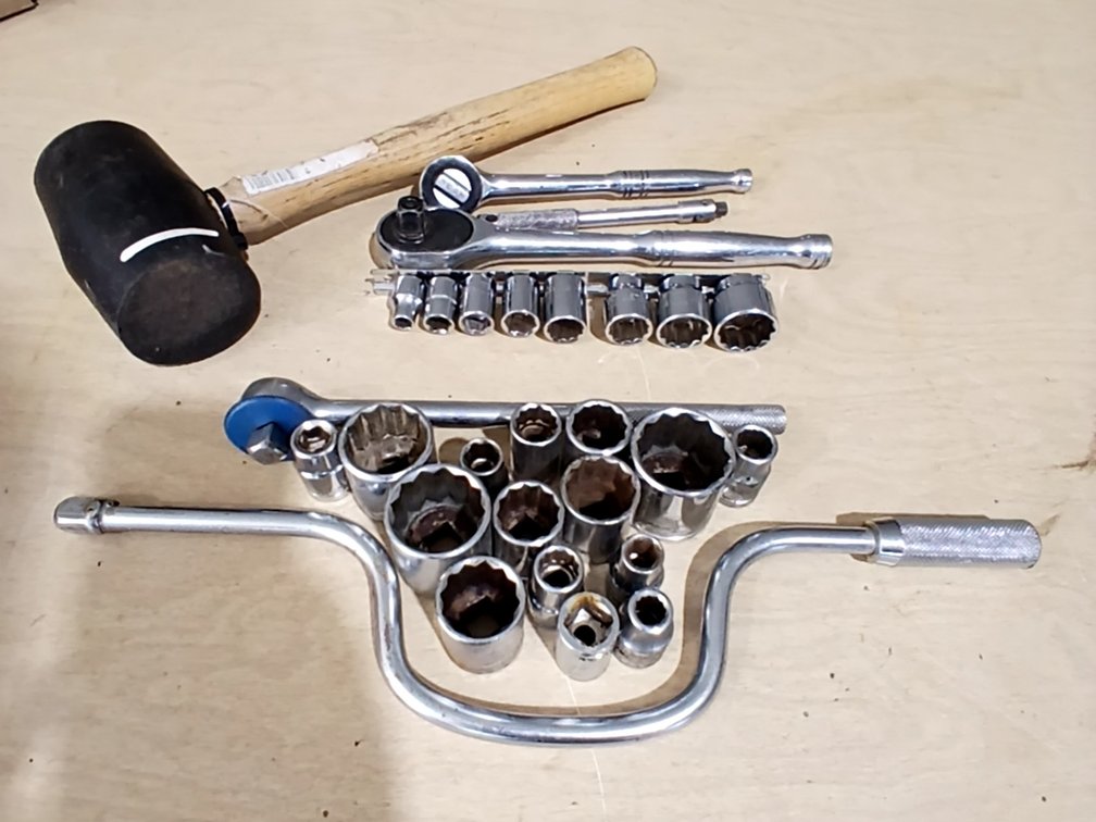 Rubber Mallet & Standard Sockets