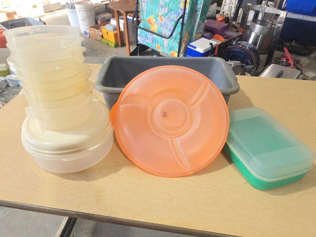 Misc Tupperware Containers