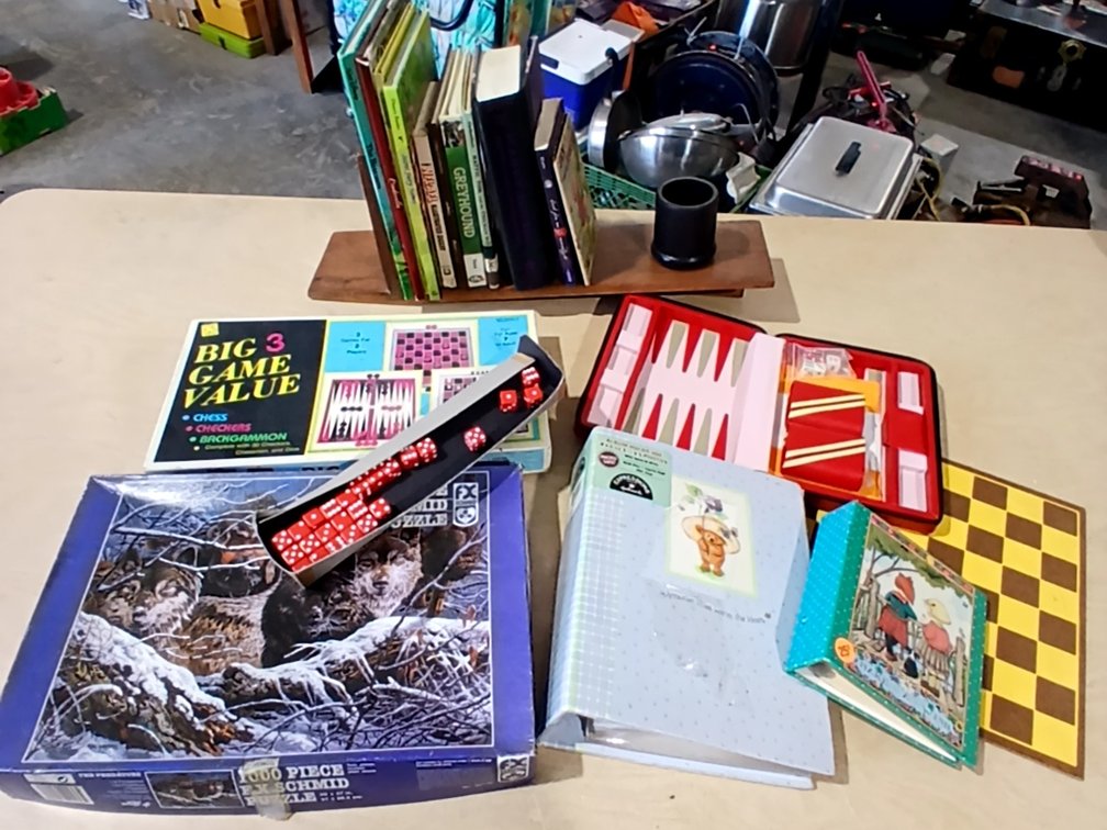 Games, Books, Photos Albums, Dice Cup & Dice