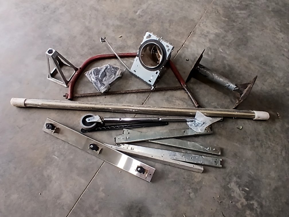 Saw, Light Fixtures  & Misc Metal