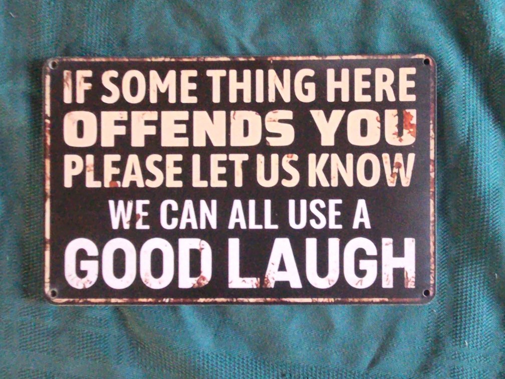 Good Laugh Wooden Sign