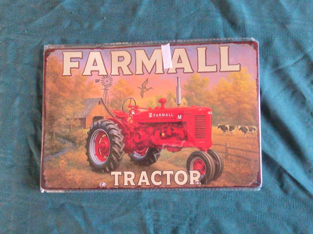 Farmall Metal Sign