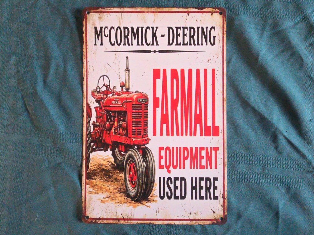 McCormick Metal Sign