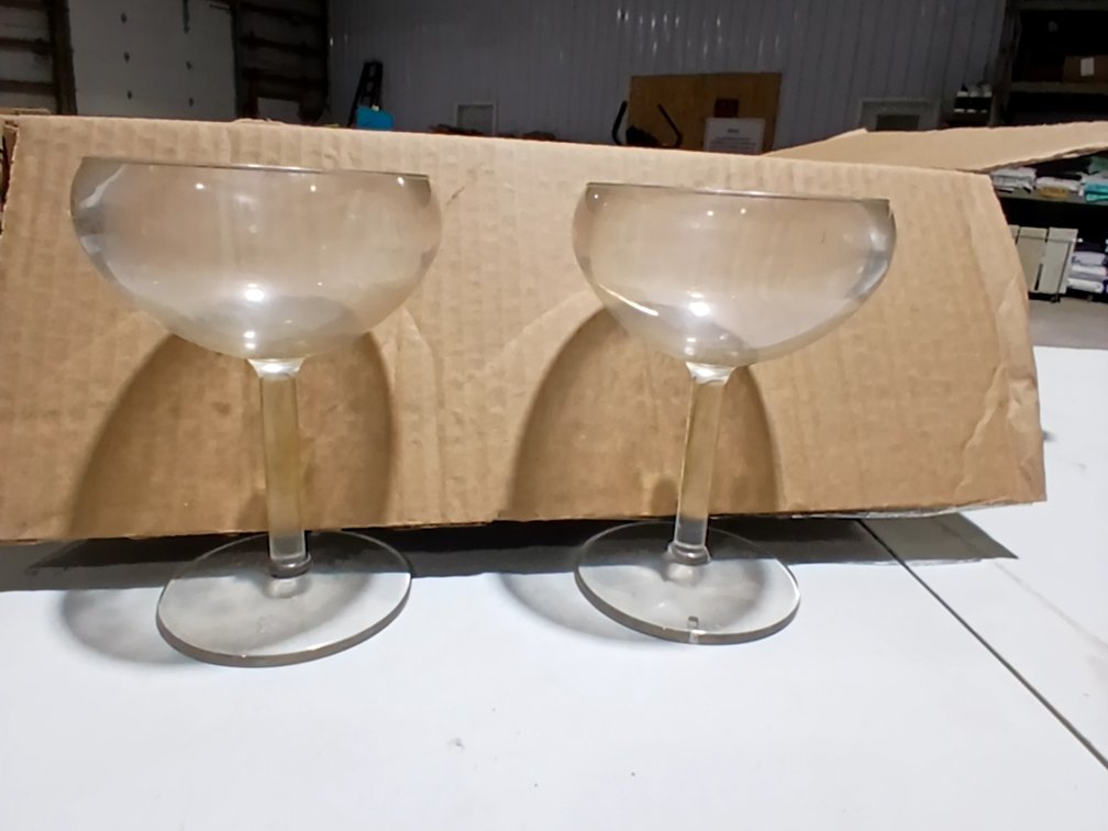 9 Plastic Margarita Glasses
