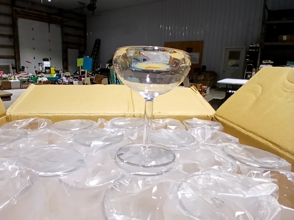 24 Plastic Margarita Glasses, New in Box