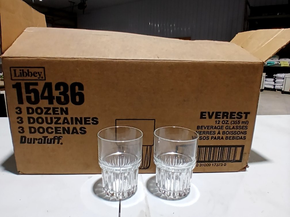 72 12 Ounce Glasses Model 15436