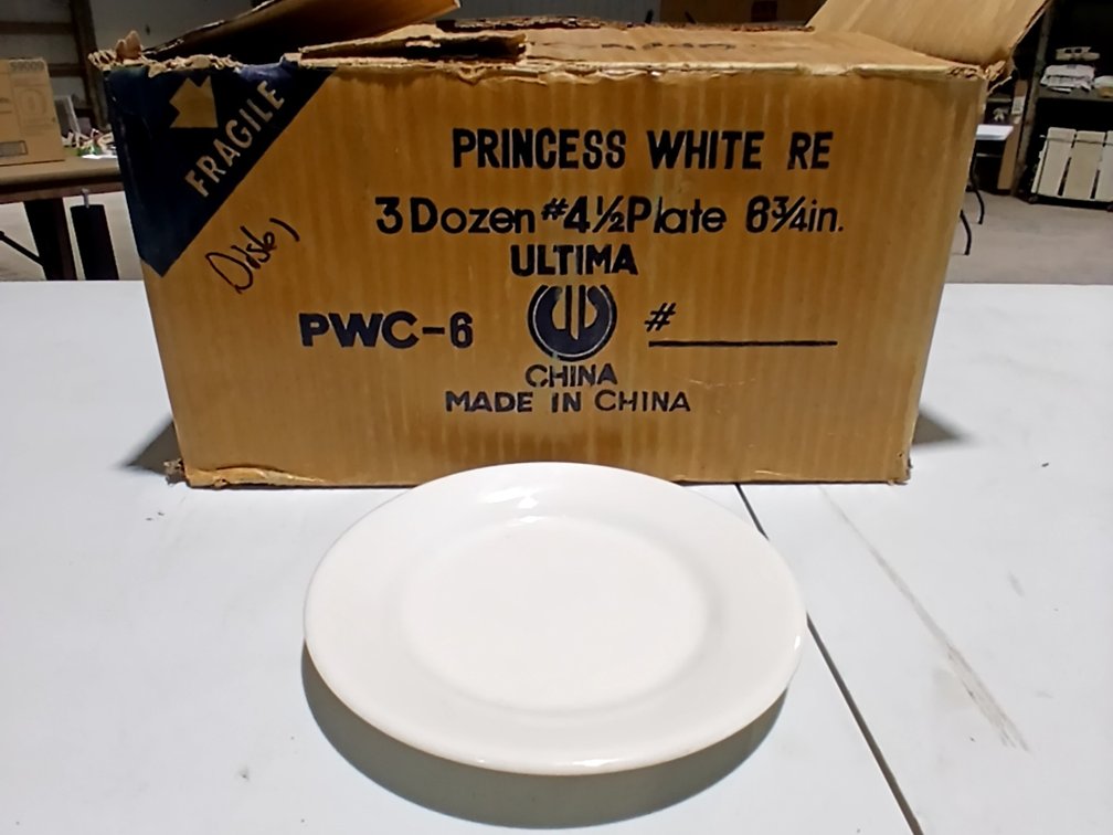 36 6 3/4" China Plates