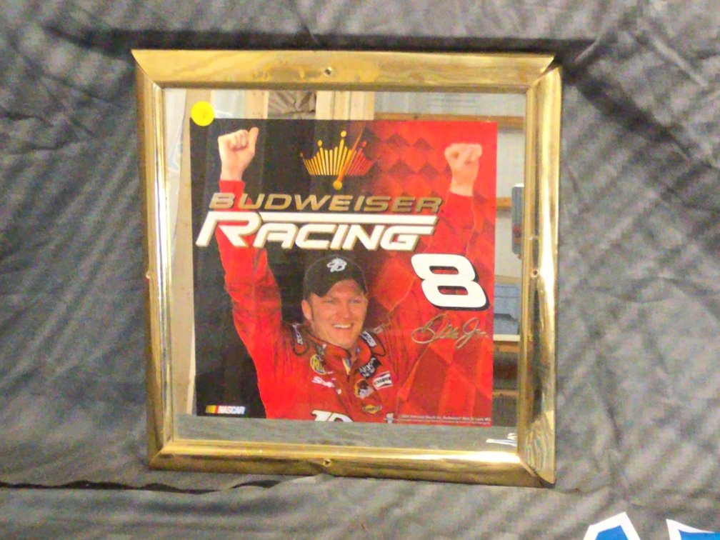 Bud Racing Mirror