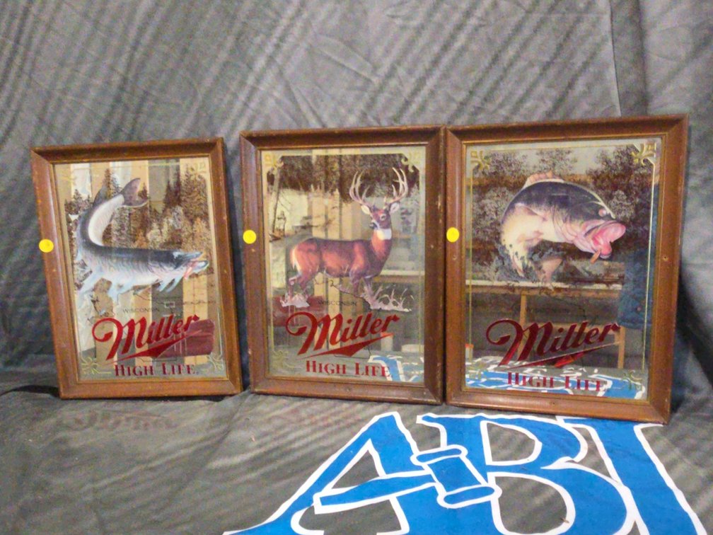 3 Sportsman Series High Life Mirrors