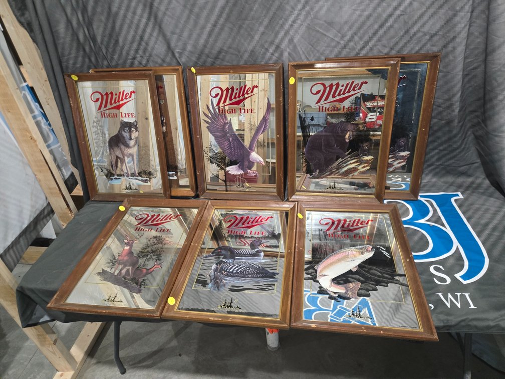 Miller High Life Mirrors